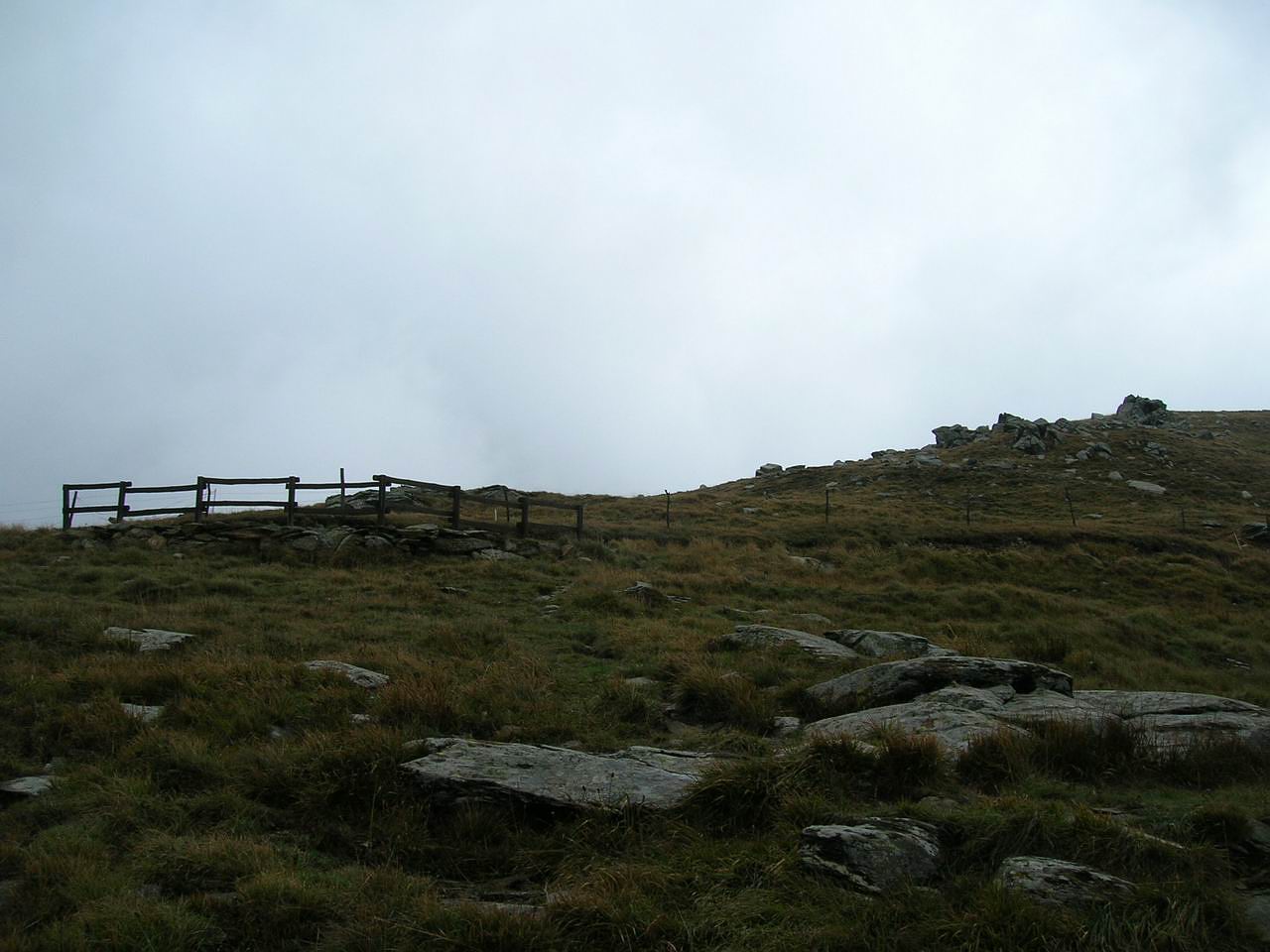 Mt. Beigua in the clouds